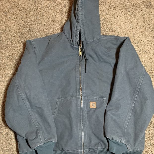 칼하트 J130 후드 자켓 스톰