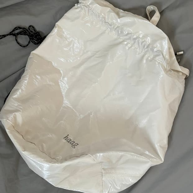 헤이그 haag 점보백 크림 (스트링 백팩, 토트백)