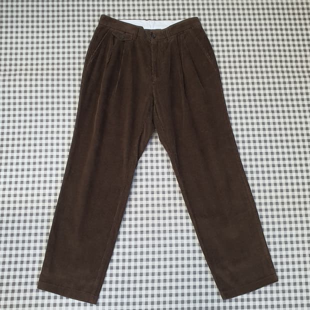 에이세컨즈 골덴 면 바지 남자30