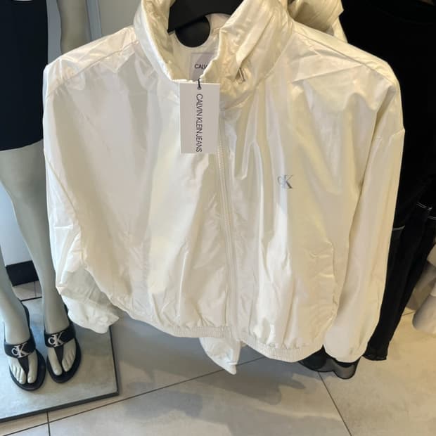 calvin klein jeans 블루종 바람막이 자켓 