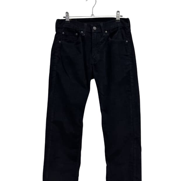 리바이스 505 코듀로이 팬츠 블랙