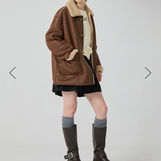 유센틱 무스탕 브라운