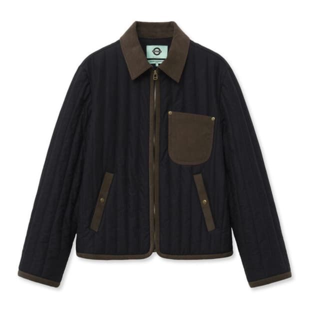 런던언더그라운드 퀄팅 자켓 M사 구매합니다