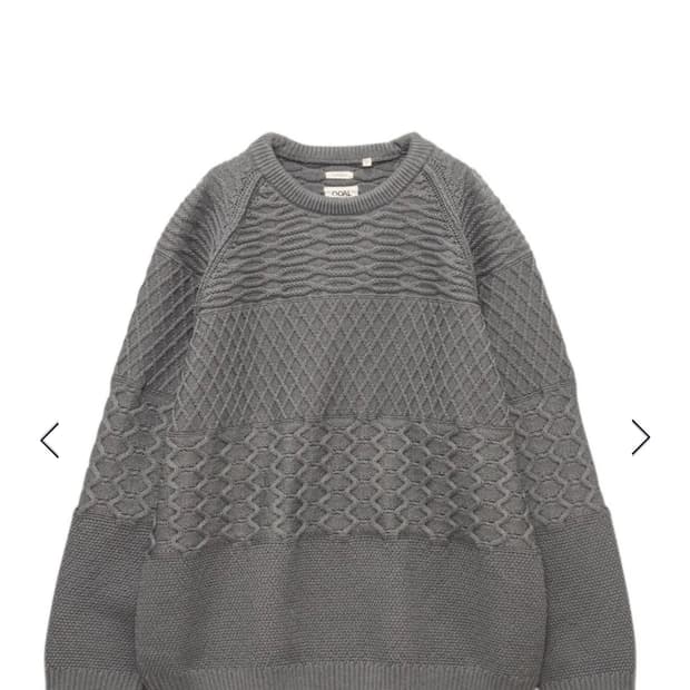 NANAMICA CREW NECK SWEATER