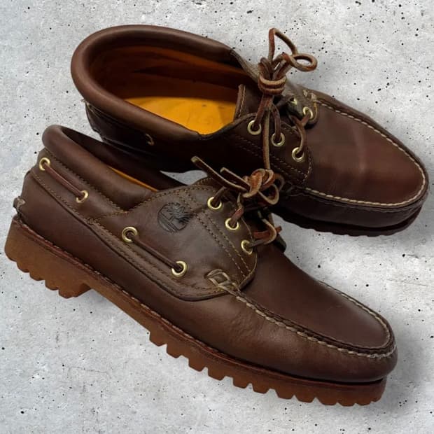 팀버랜드 보트슈즈 브라운 265