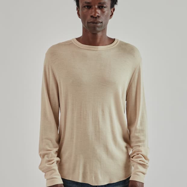 선플라워 wool tee 니트 롱슬리브 m사이즈