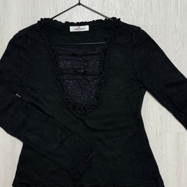 gallery visconti 레이스 니트티