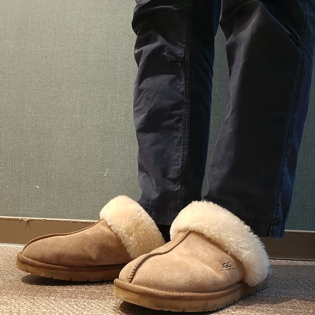 Ugg 어그 스커패트2 슬리퍼 체스트넛 EU44