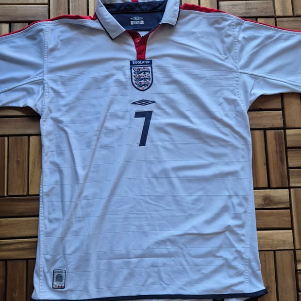 Umbro 엄브로 03-05 잉글랜드 국대 베컴 유니폼