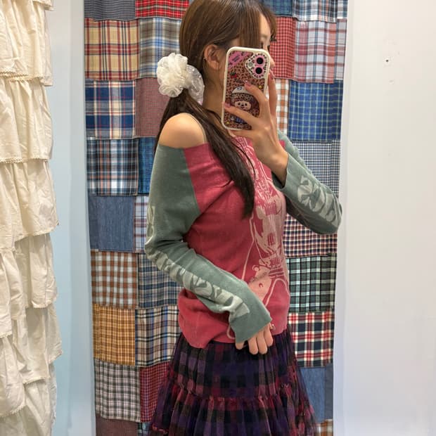 히스테릭글래머 히스걸 오프 롱슬리브