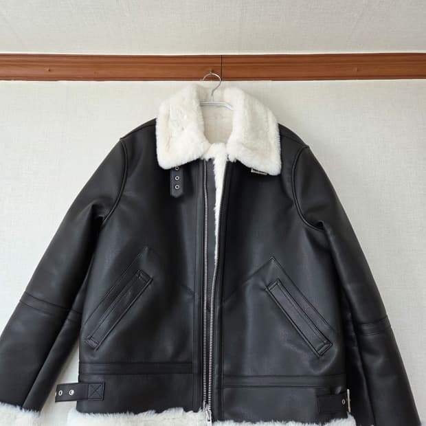 도프제이슨 솔리드 무톤 자켓 L