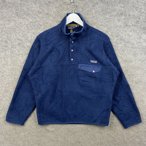 00s 파타고니아 신칠라 스냅-T 네이비/블루 멕시코