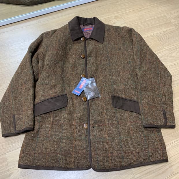 M)오스틴리드 해리스트위드 코트(새상품)