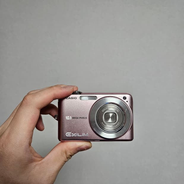 카시오 엑슬림 EX-Z1080 핑크 디카 디지털카메라