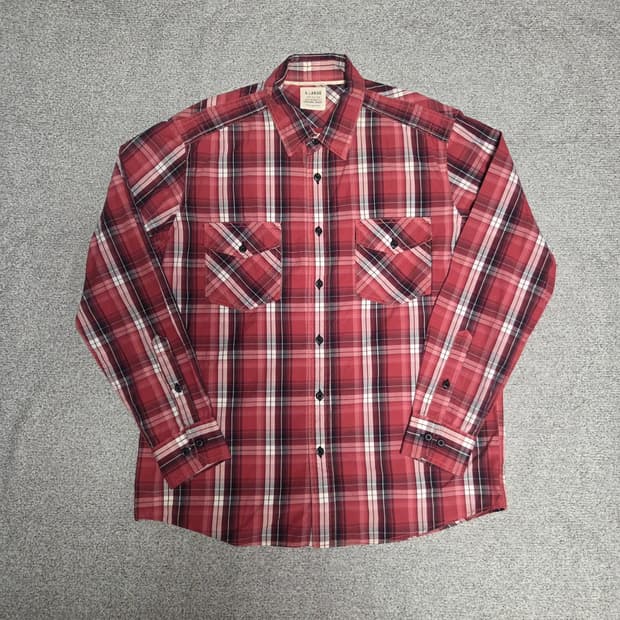 X-Large 재팬 빈티지 체크 셔츠 XL(105)