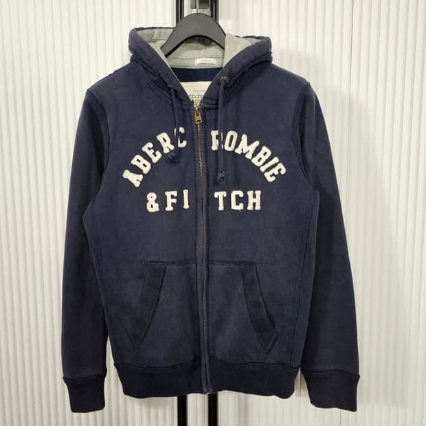 아베크롬비 후드집업 네이비 L