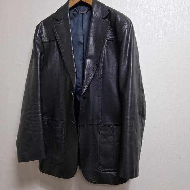 CARTE BLANSHE 산양 가죽쟈켓 남성 슬림100 L