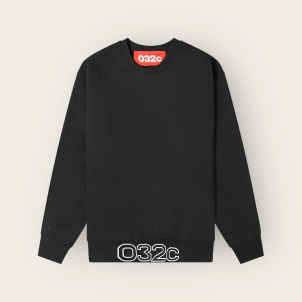 S/ 032C 엠브로이드 스웻셔츠 맨투맨