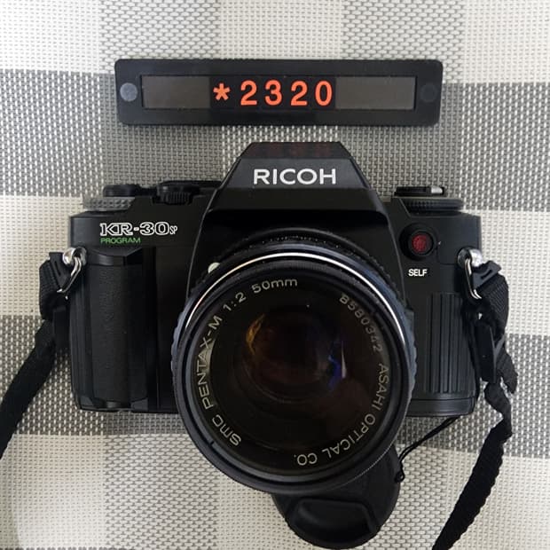 리코 KR-30sp 파노라마 필름카메라 1대2 단렌즈