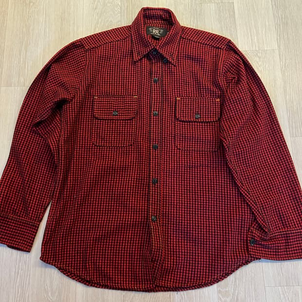 RRL  gingham check work shirts