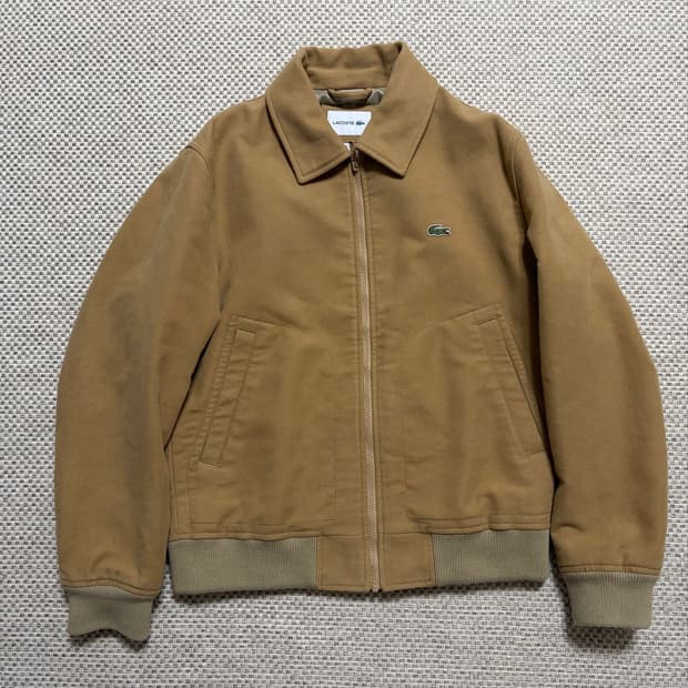 [M] 라코스테(Lacoste) 몰스킨 자켓 (카멜 베이지)