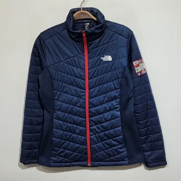 (M) 노스페이스 경량패딩 점퍼 남색 평창올림픽 자켓 등산복 