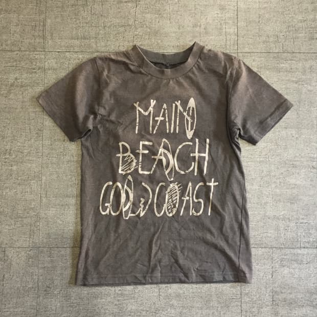 일본빈티지 Mano 핀터깔y2k 긱시크하이틴 딱붙핏 반팔티셔츠