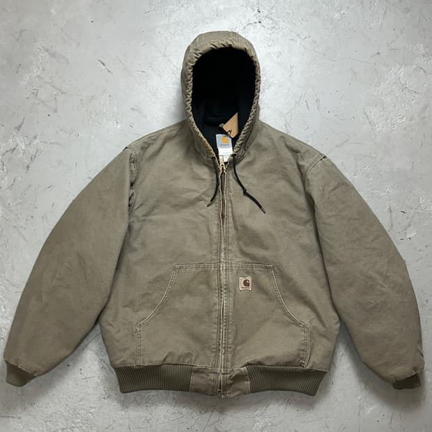 00's OG 칼하트 J130 액티브 자켓 칼하트 DES 후드 자켓