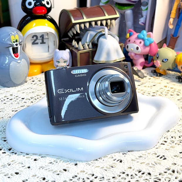 한글지원🍪메이크업 기능, 태연픽 카시오 Exilim Z400 브라운