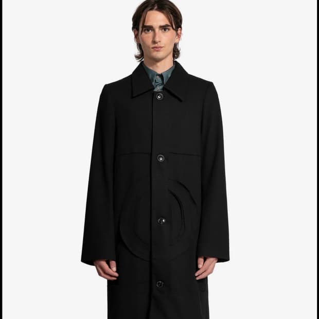 edward cuming collage car coat 2size