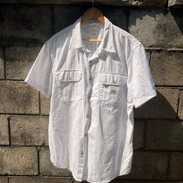 DENIM SUPPLY 투포켓 반팔 셔츠 XL