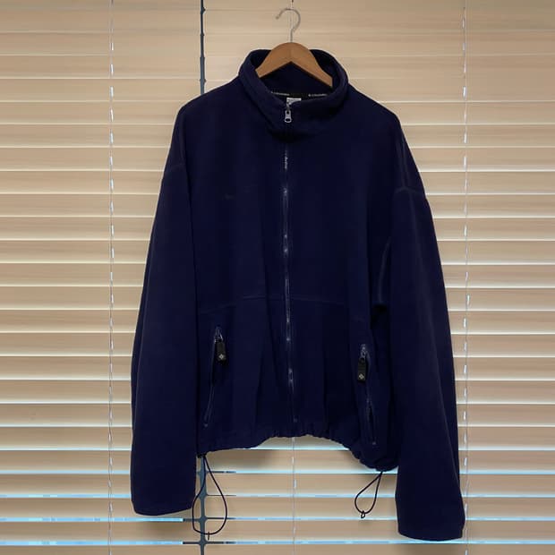 90s 빈티지 콜롬비아 Columbia 집업 후리스 플리스 자켓 XL