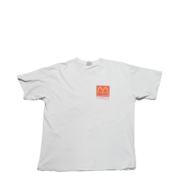 90s macdonald's marijuana shirt