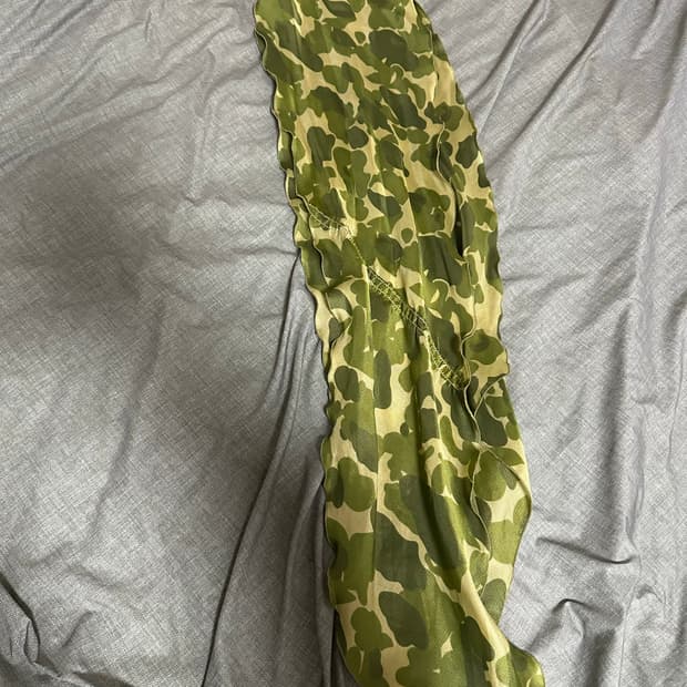 밀리터리 덕카모 스카프