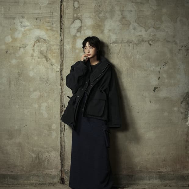 이예 yiyae checked work jacket M사이즈