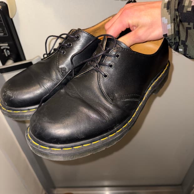 닥터마틴 1461 스무스 블랙 270
