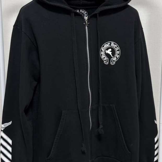 크롬하츠 포티 후드집업L 백화점택 급쳐