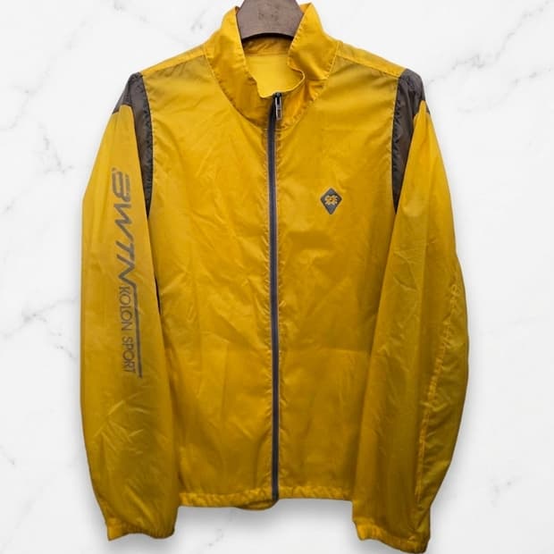 100,L )) KOLON SPORT 코오롱스포츠 얇은 바람막이 점퍼!~