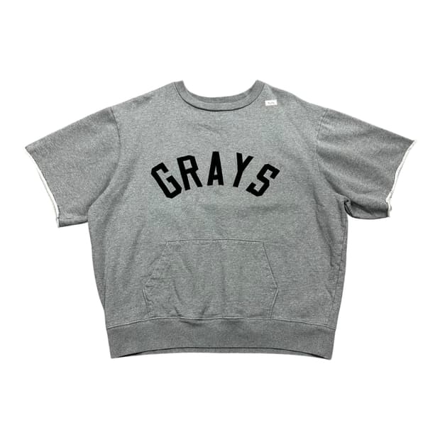 ✨ (바배) 피어오브갓 그레이 반팔 스웨트 셔츠