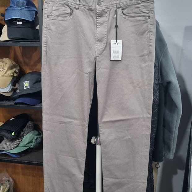 DKNY (한섬) 그레이 면바지 34 새상품