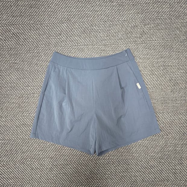 스노우피크 숏팬츠 어패럴루트 우먼스 핀턱 쇼츠 밴딩 반바지