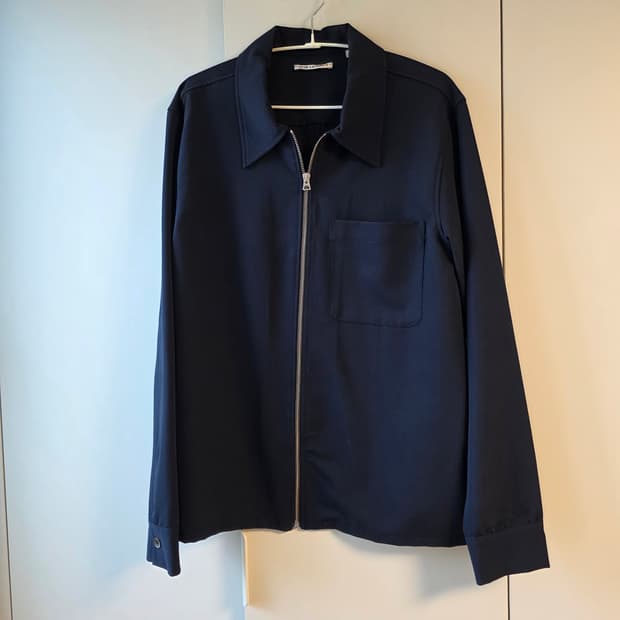 아워레가시 드립 셔츠 48 네이비