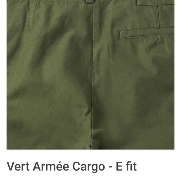mer cargo 카고바지 올리브 32