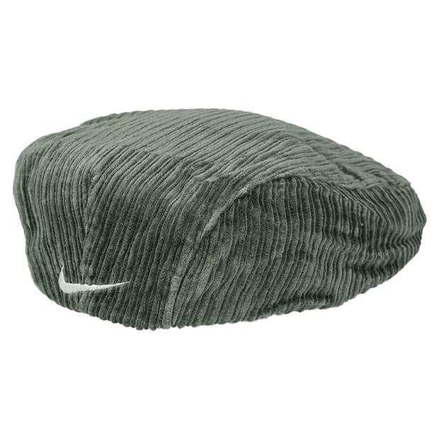 [NIKE] (미사용)나이키 스우시 자수 코듀로이 골덴 헌팅캡 베레모