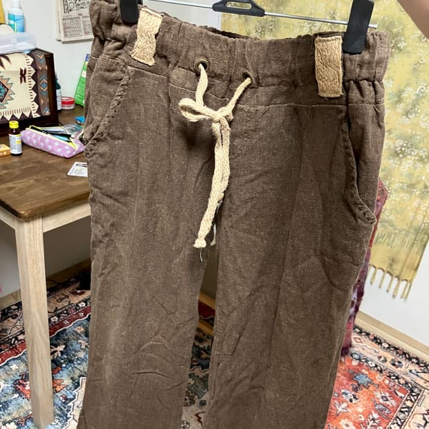 개쩌는 히피 세미부츠컷 로우라이즈 팬츠