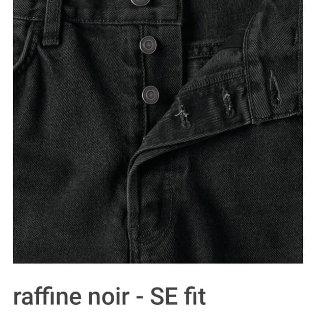 Mudule raffine noir - SE Fit