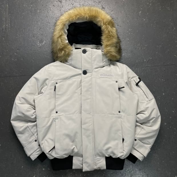 95 콜럼비아 라쿤 숏패딩