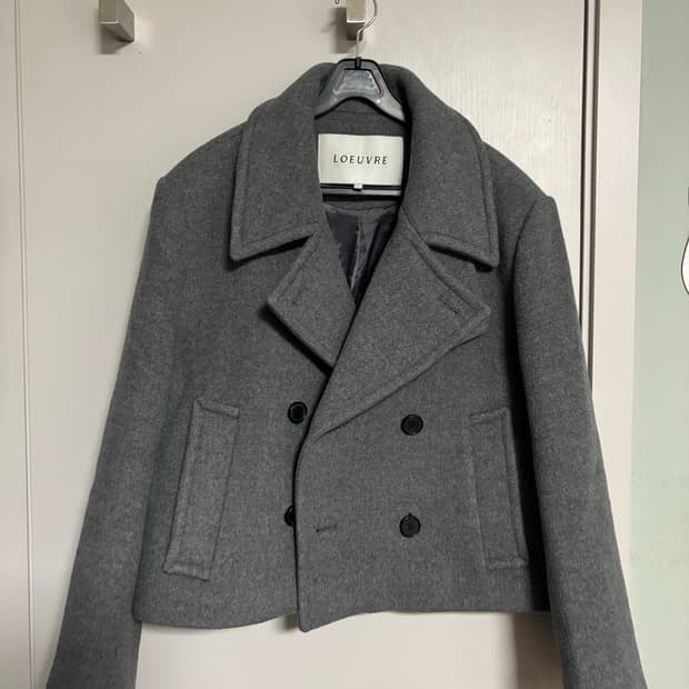 LOEUVRE 루에브르 프린지 울 자켓 / 구매가 329,000