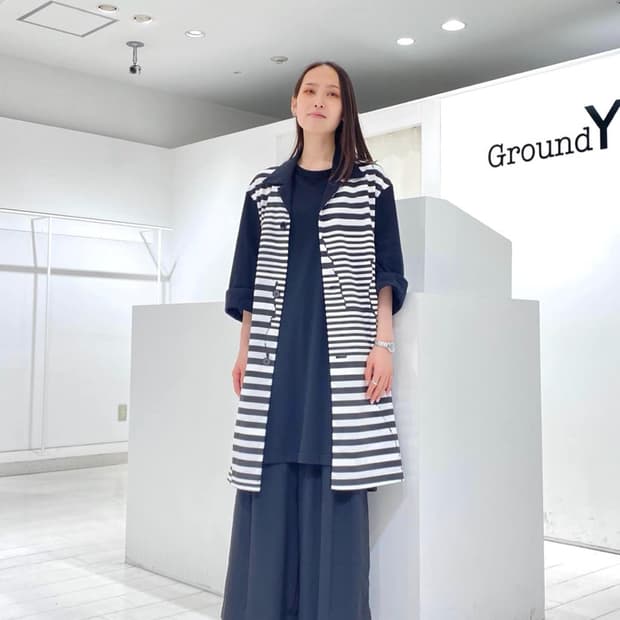 Ground Y 롱 자켓