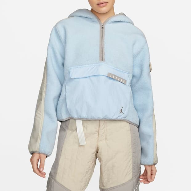 조던 코지걸 반집업 플리스